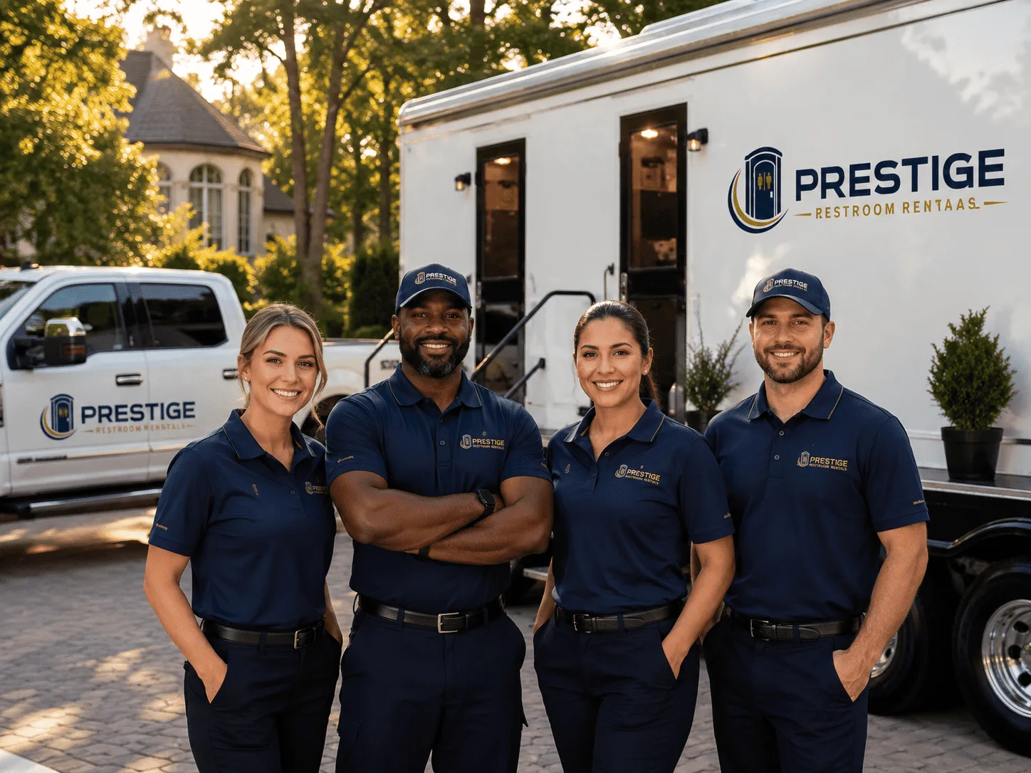 Trusted Luxury Portable Restrooms company in Maljamar, NM